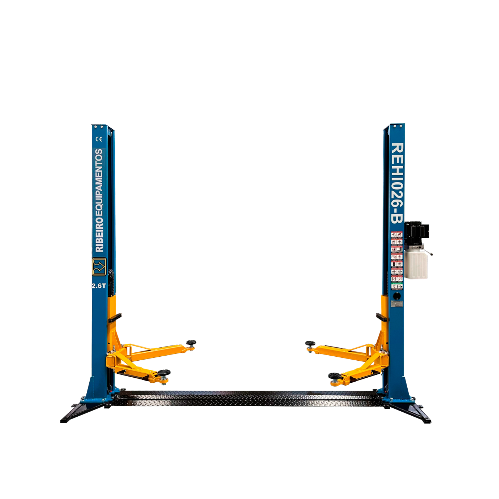 Elevador Automotivo 2.600 kg com Base – Azul