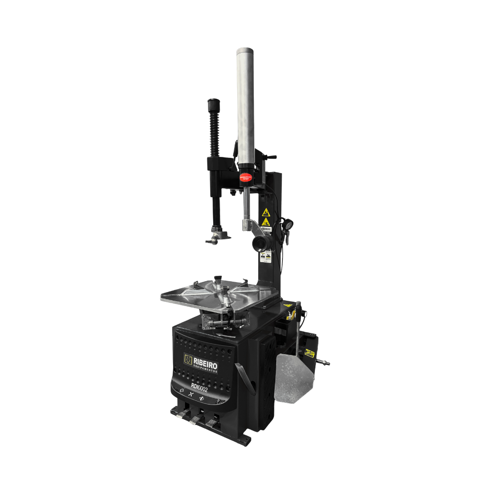Desmontadora Automática com Braço Auxiliar – Preta