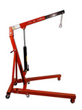 Guincho Hidráulico Dobrável 1 Ton – Vermelho