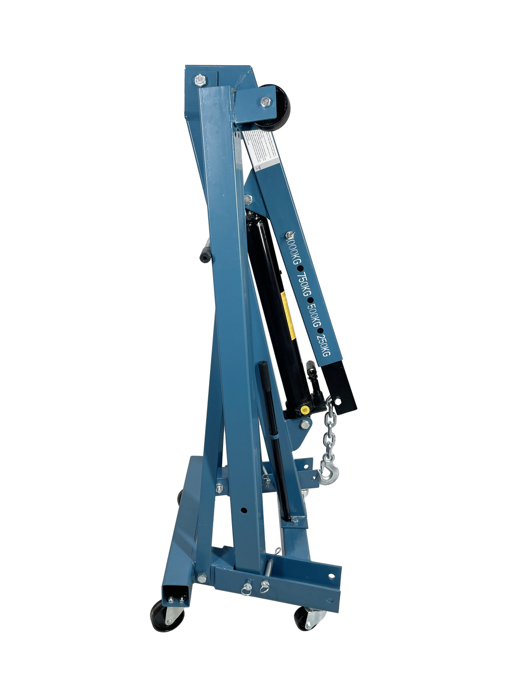 Guincho Hidráulico Dobrável 1 Ton – Azul