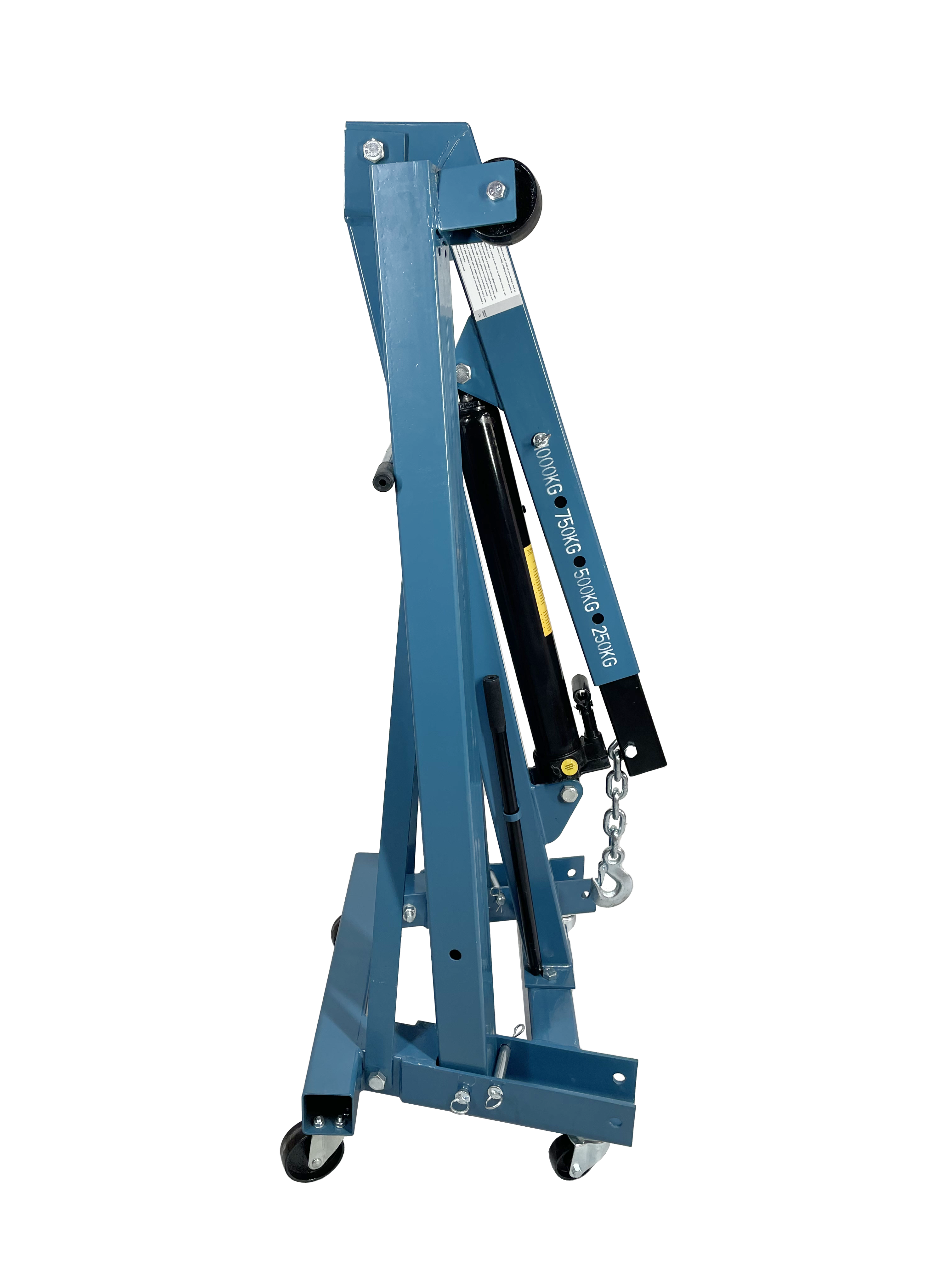 Guincho Hidráulico Dobrável 1 Ton – Azul