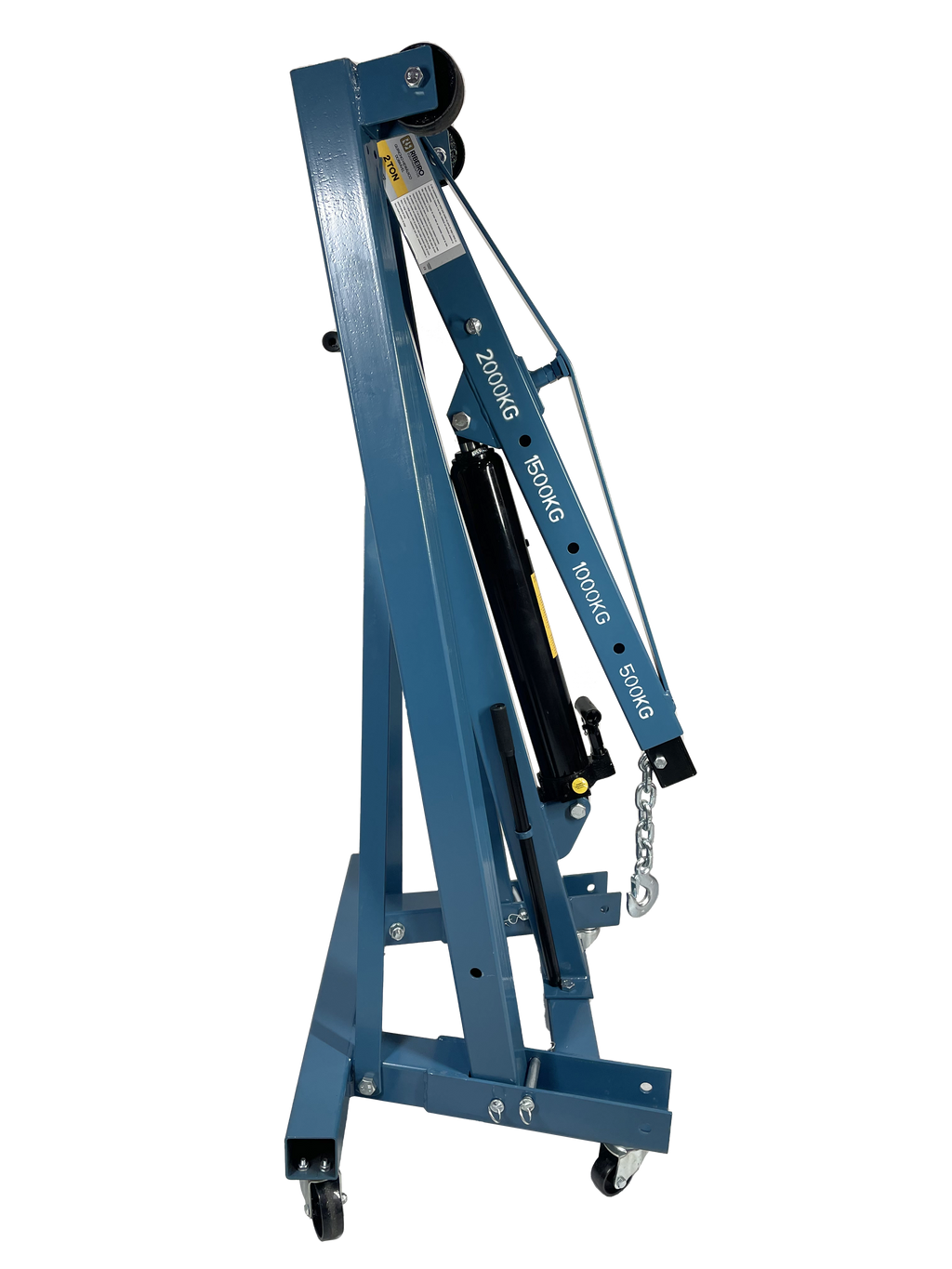 Guincho Hidráulico Dobrável 2 Ton – Azul