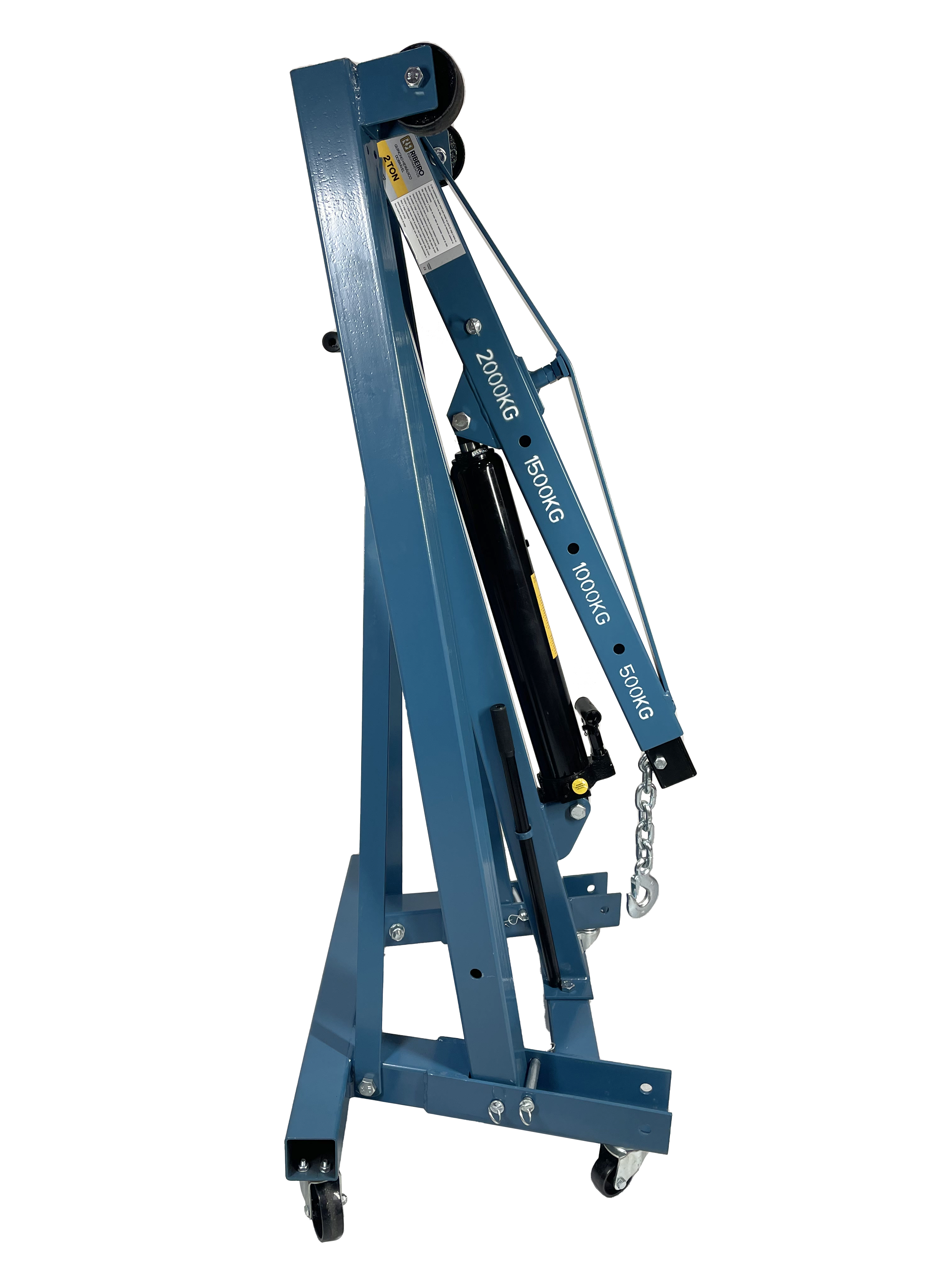 Guincho Hidráulico Dobrável 2 Ton – Azul