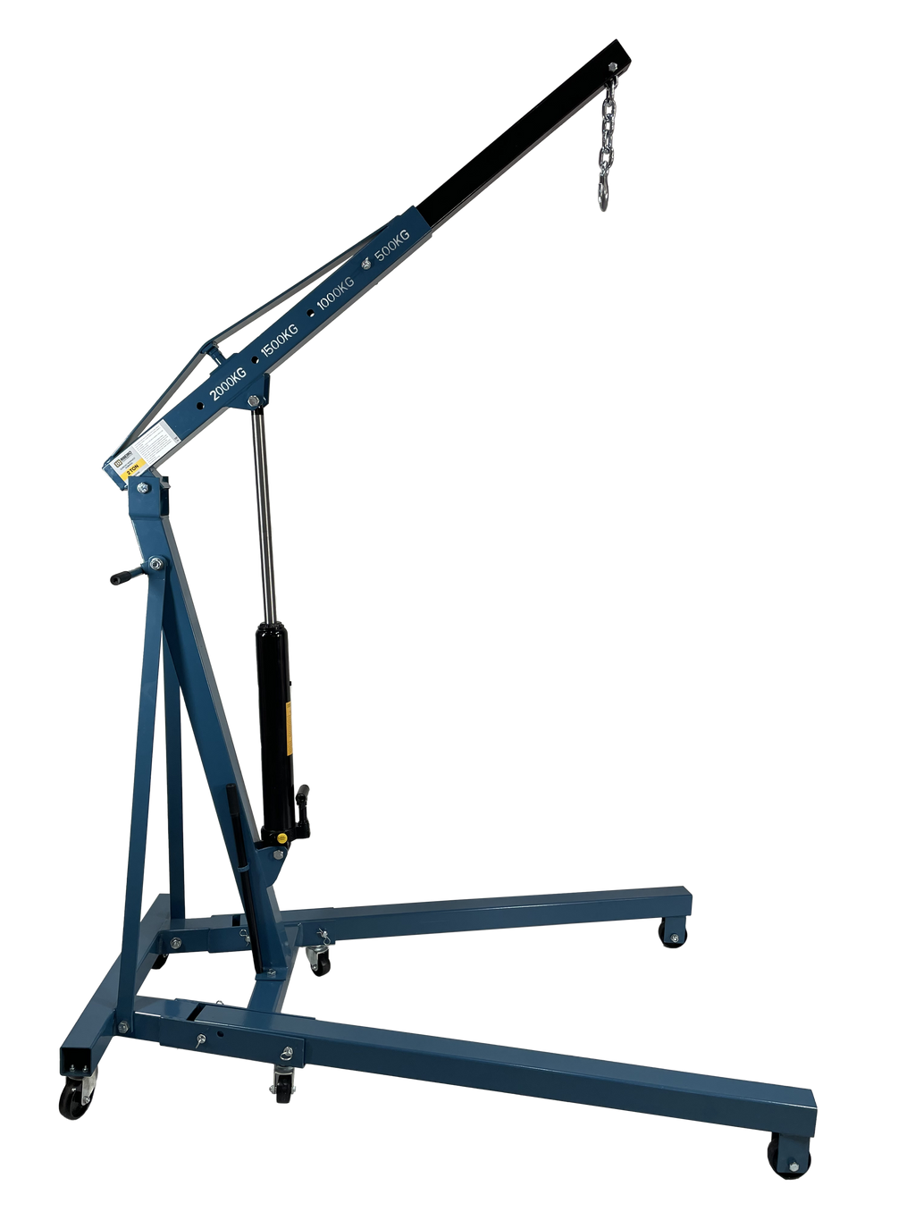 Guincho Hidráulico Dobrável 2 Ton – Azul