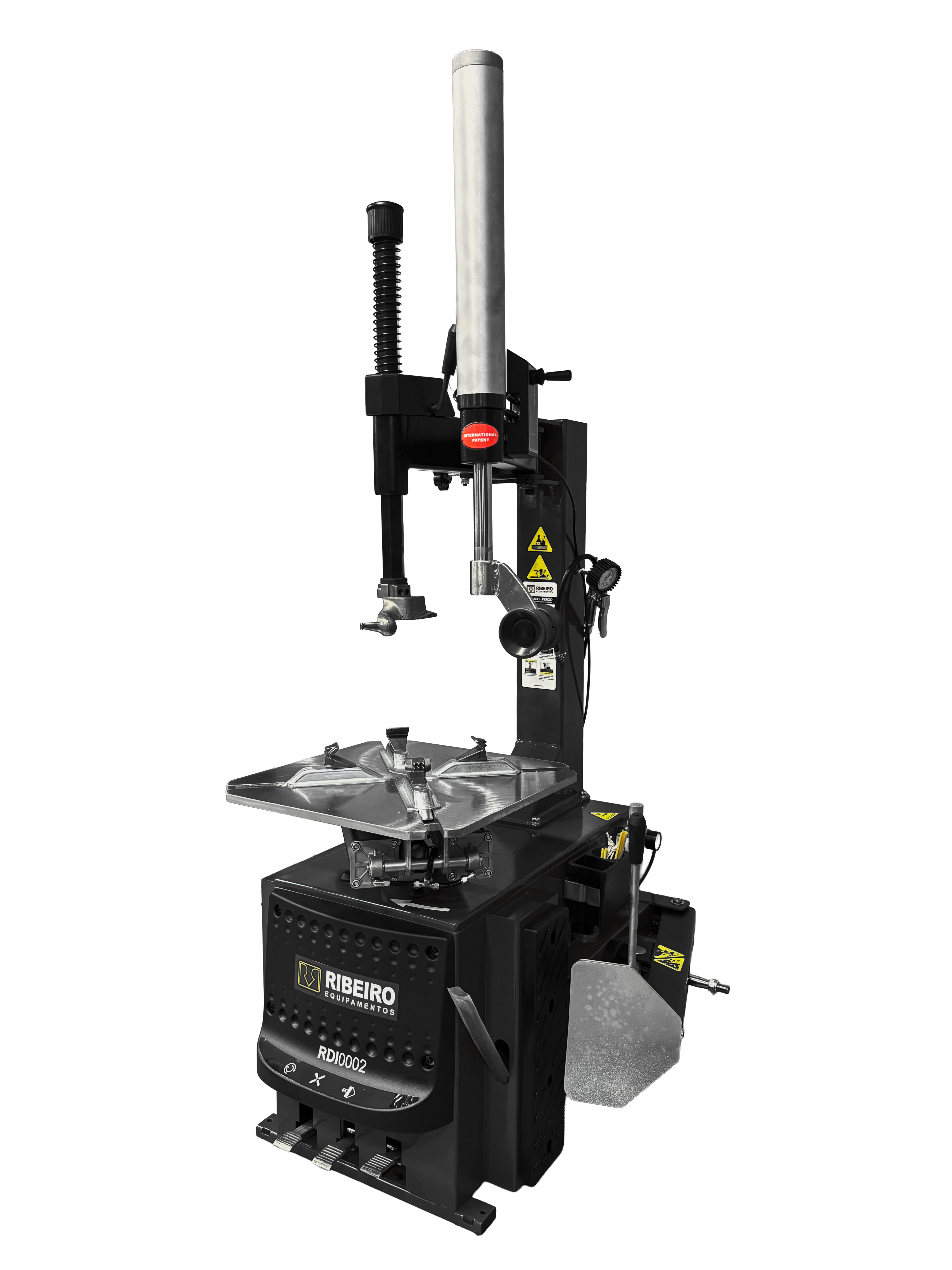 Desmontadora Automática com Braço Auxiliar – Preta