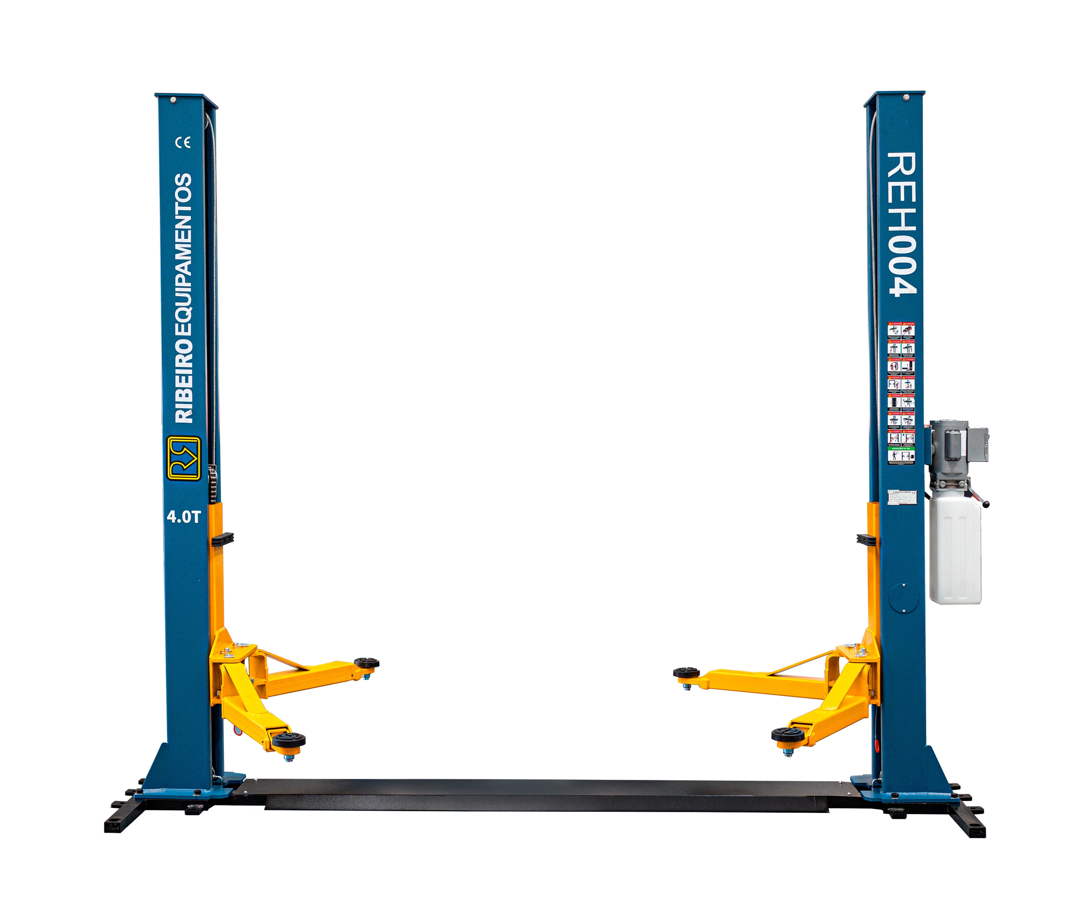 Elevador Automotivo 4.000 kg com Base – Azul