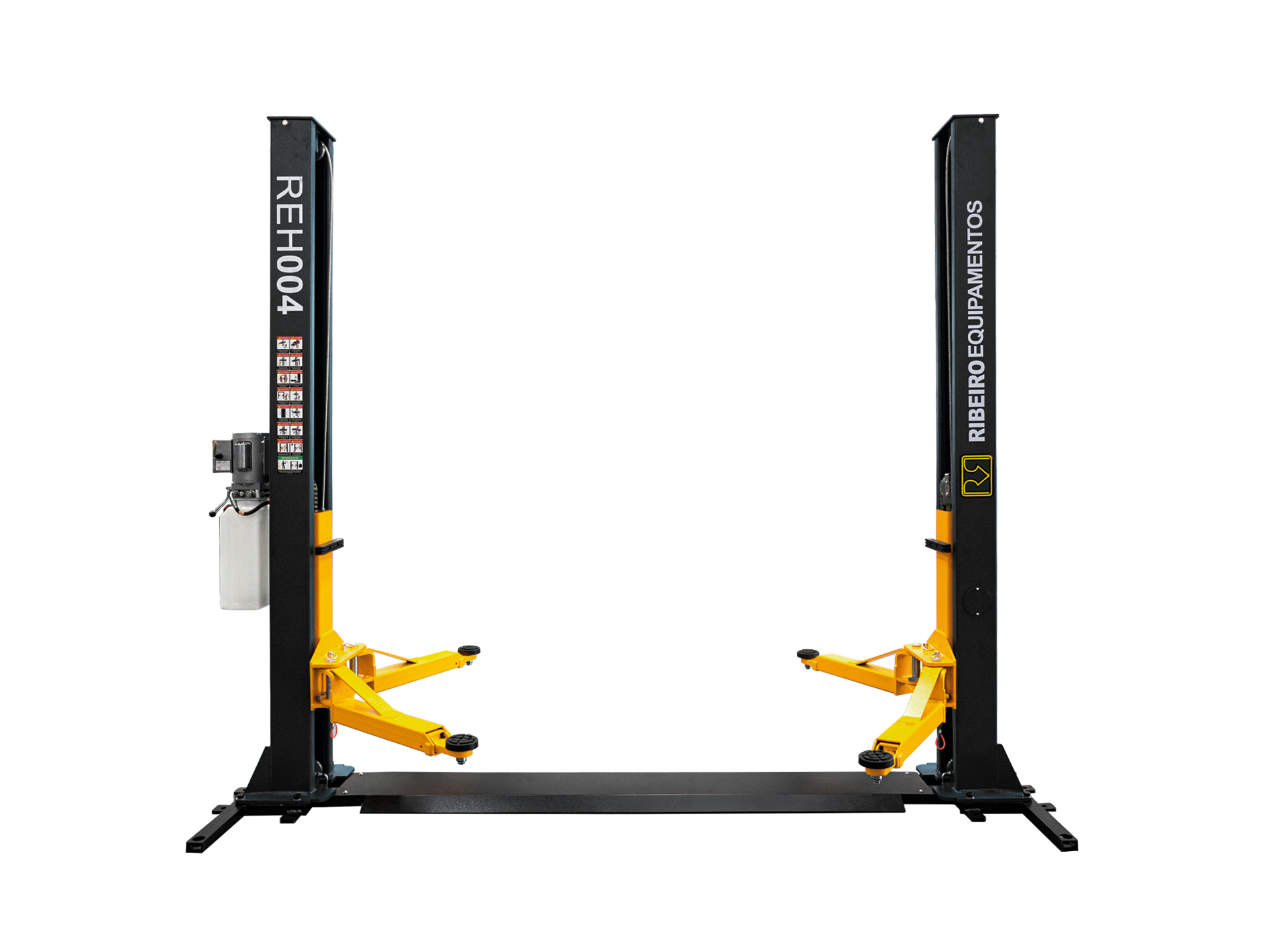 Elevador Automotivo 4.000 kg com Base – Preto