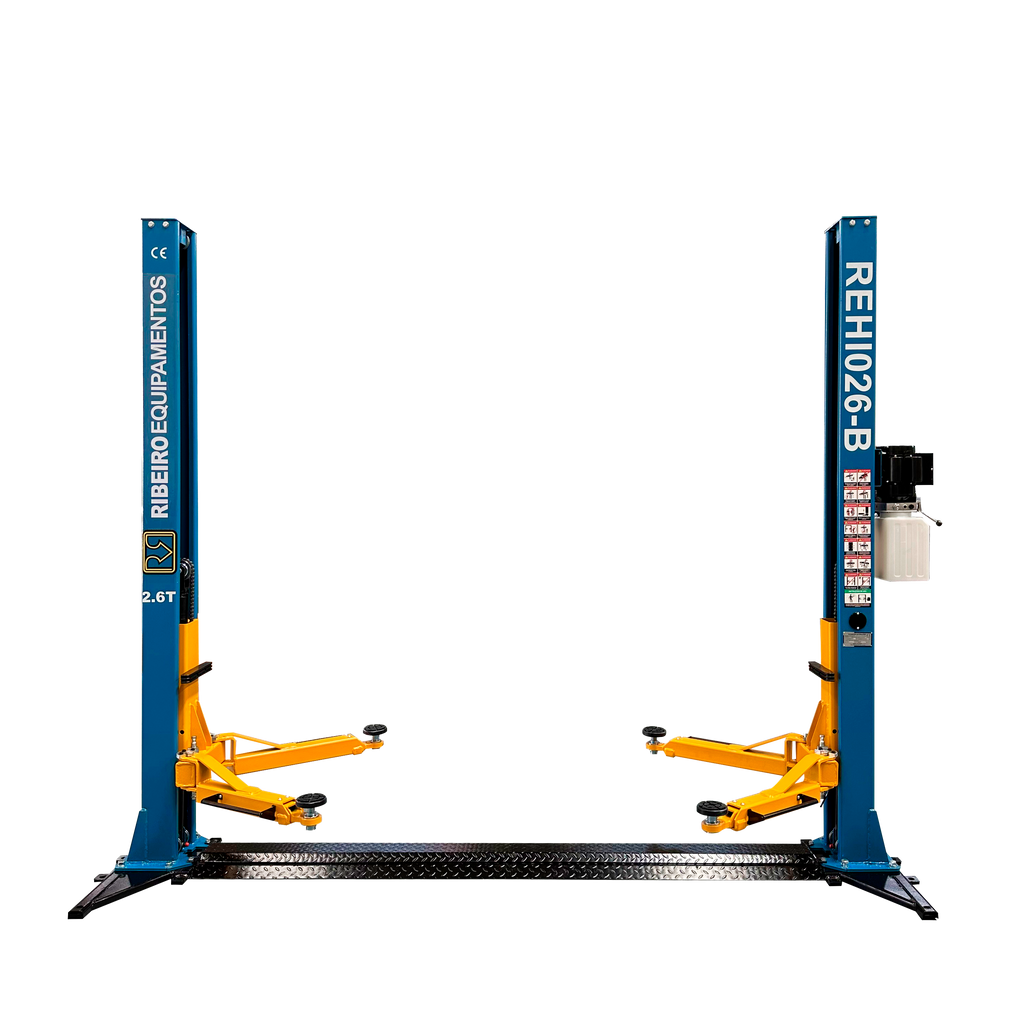 Elevador Automotivo 2.600 kg com Base – Azul