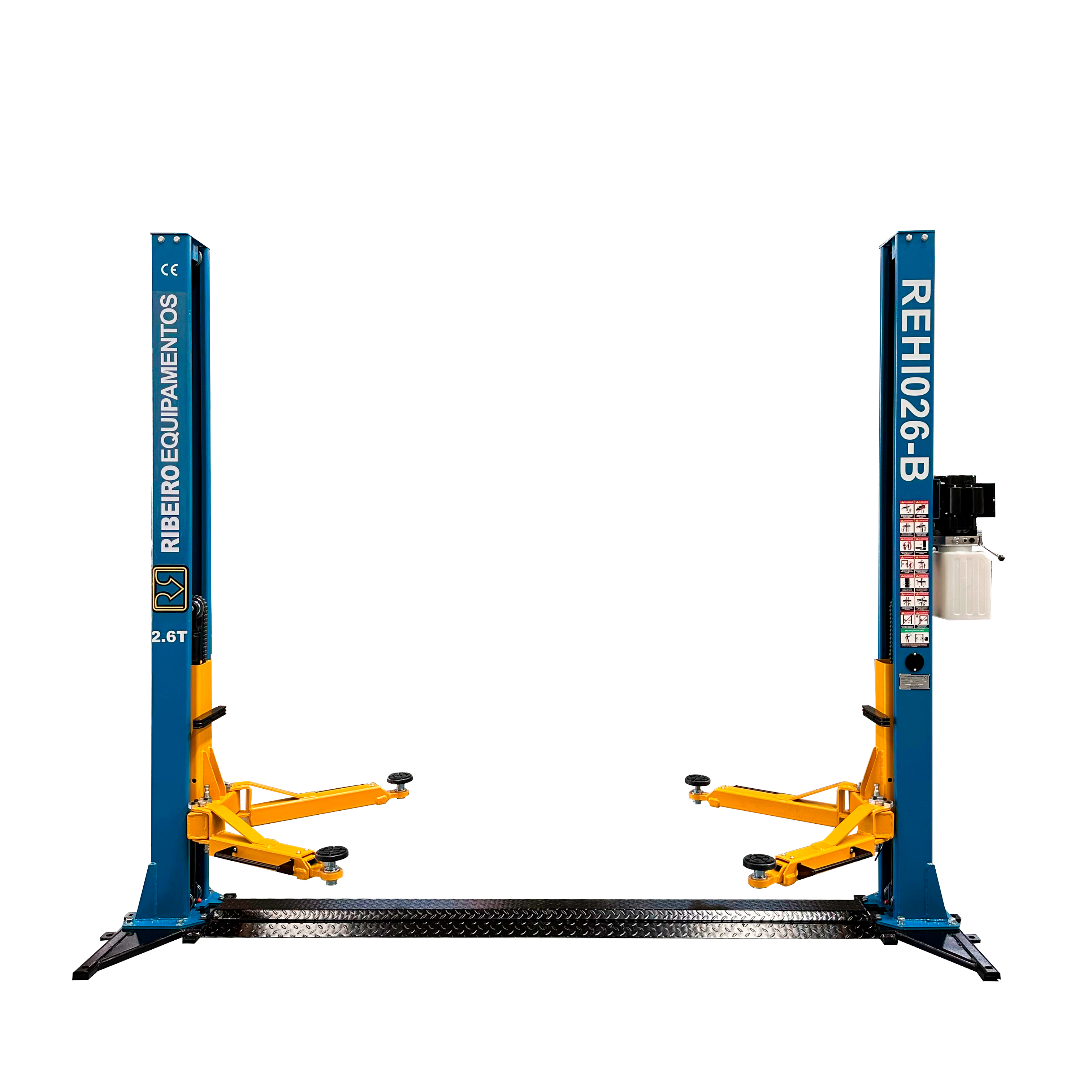 Elevador Automotivo 2.600 kg com Base – Azul