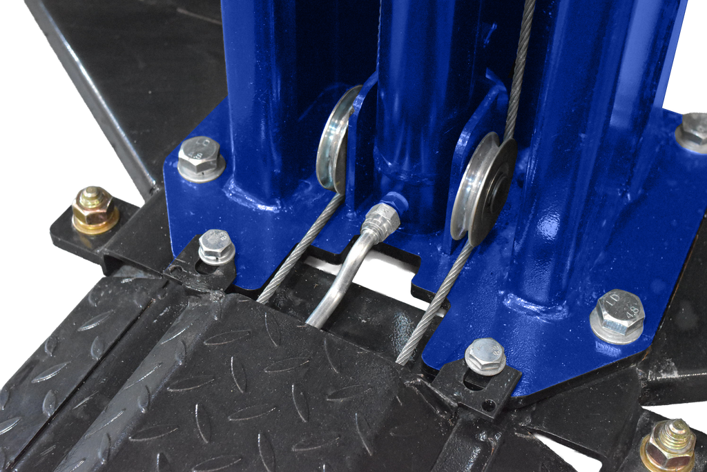 Elevador Automotivo 2.600 kg com Base – Azul
