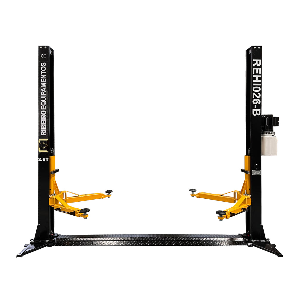 Elevador Automotivo 2.600 kg com Base – Preto
