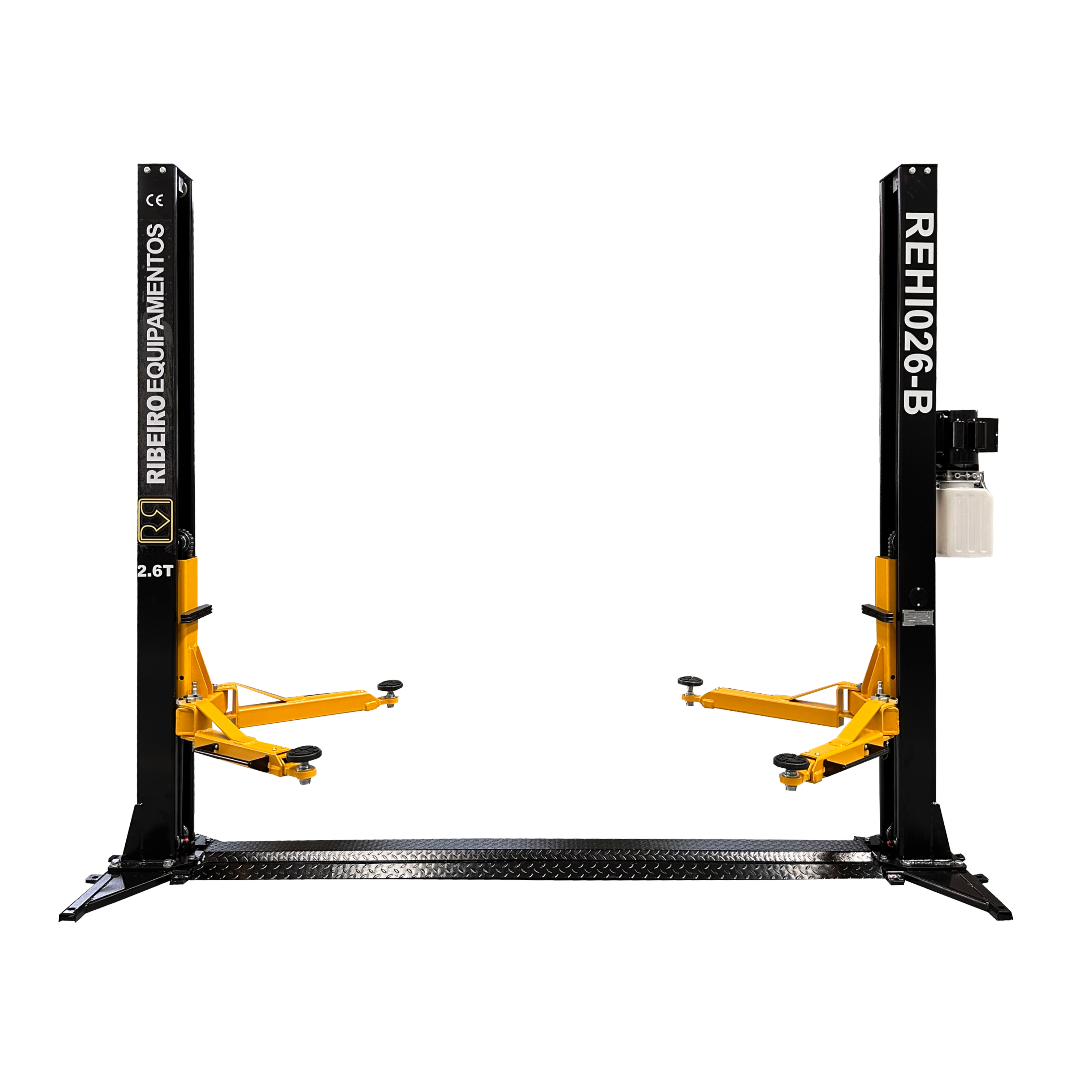 Elevador Automotivo 2.600 kg com Base – Preto
