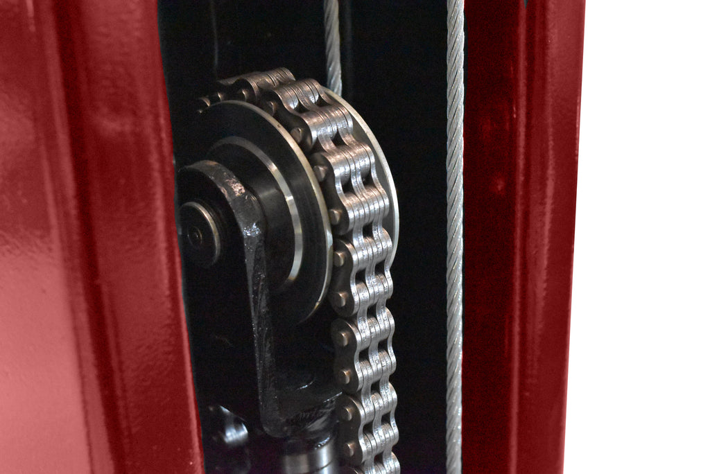 Elevador Automotivo 2.600 kg com Base – Vermelho
