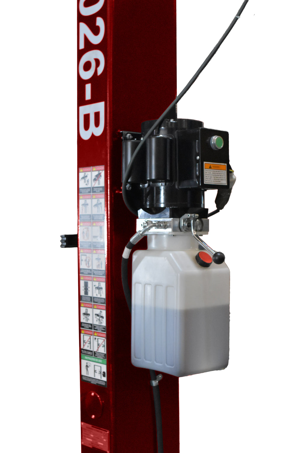 Elevador Automotivo 2.600 kg com Base – Vermelho