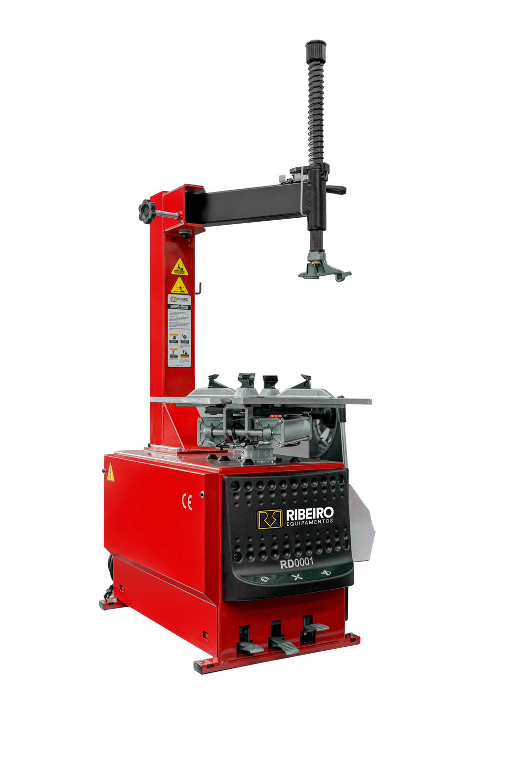 Desmontadora de Pneus Automática – Vermelha