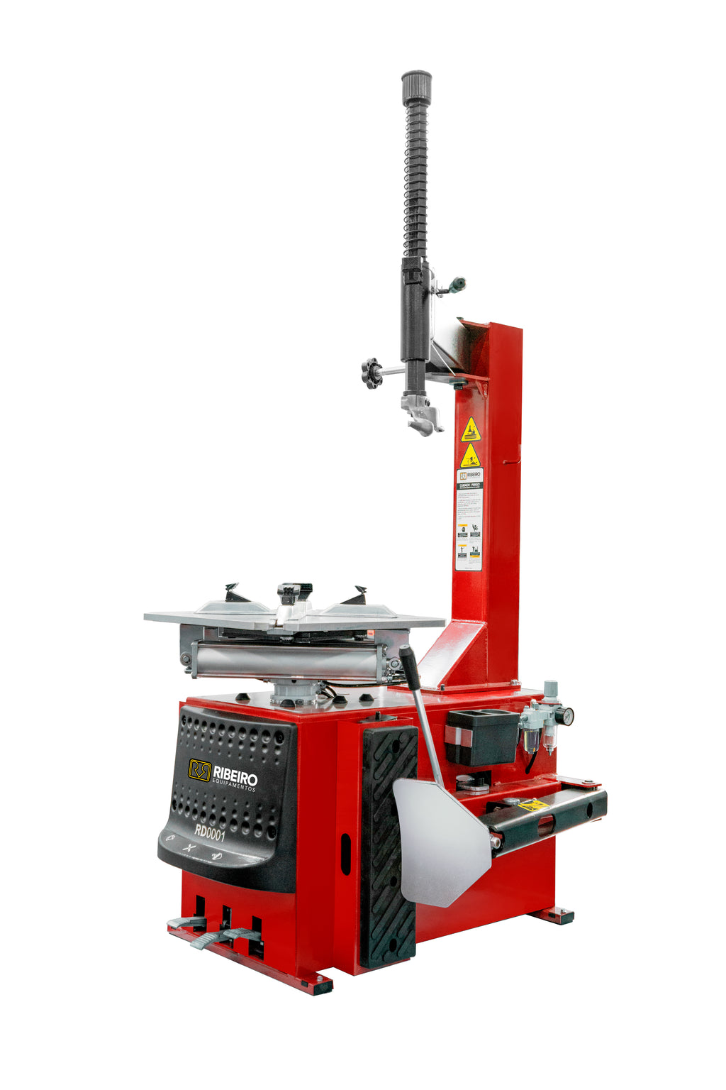 Desmontadora de Pneus Automática – Vermelha