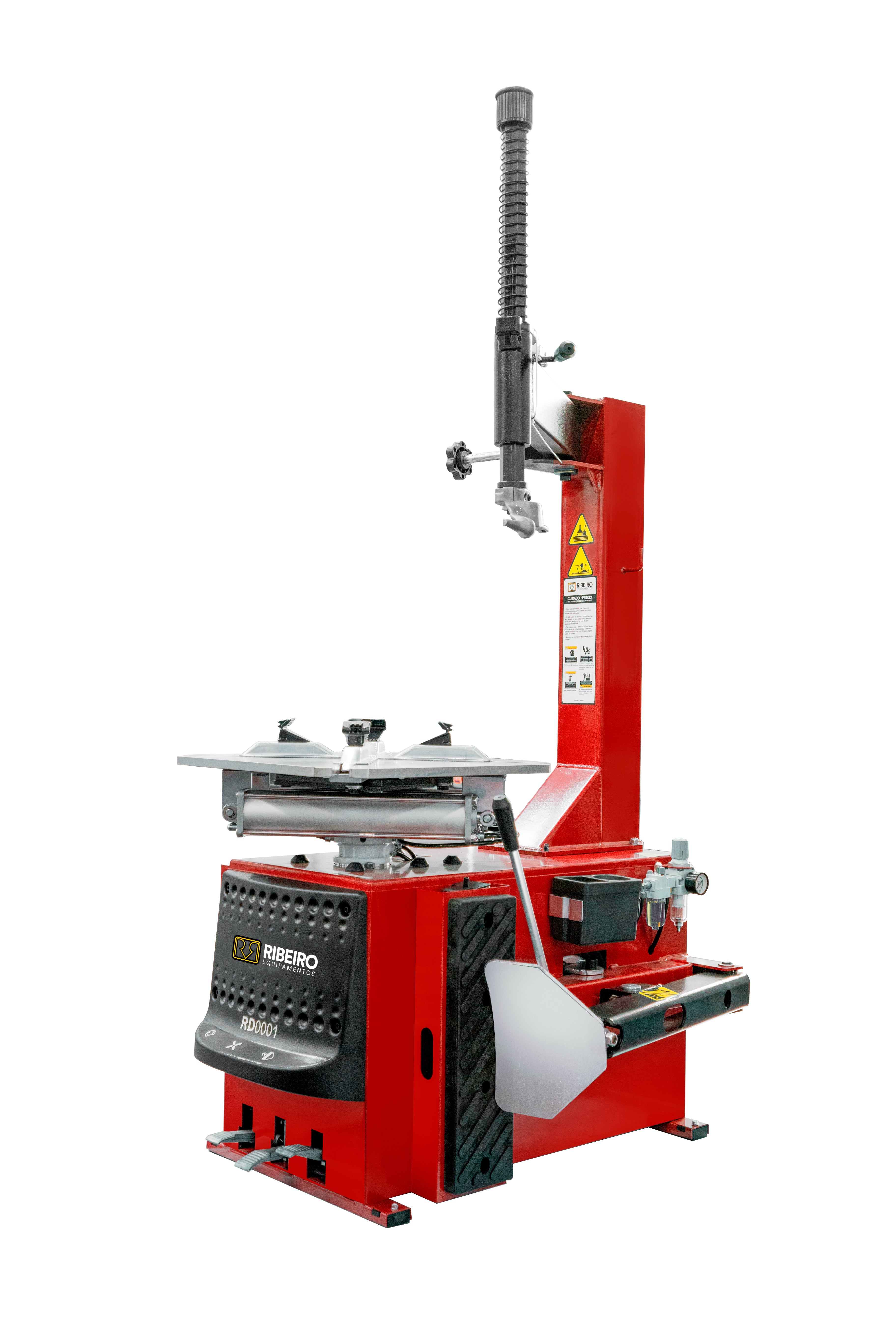 Desmontadora de Pneus Automática – Vermelha