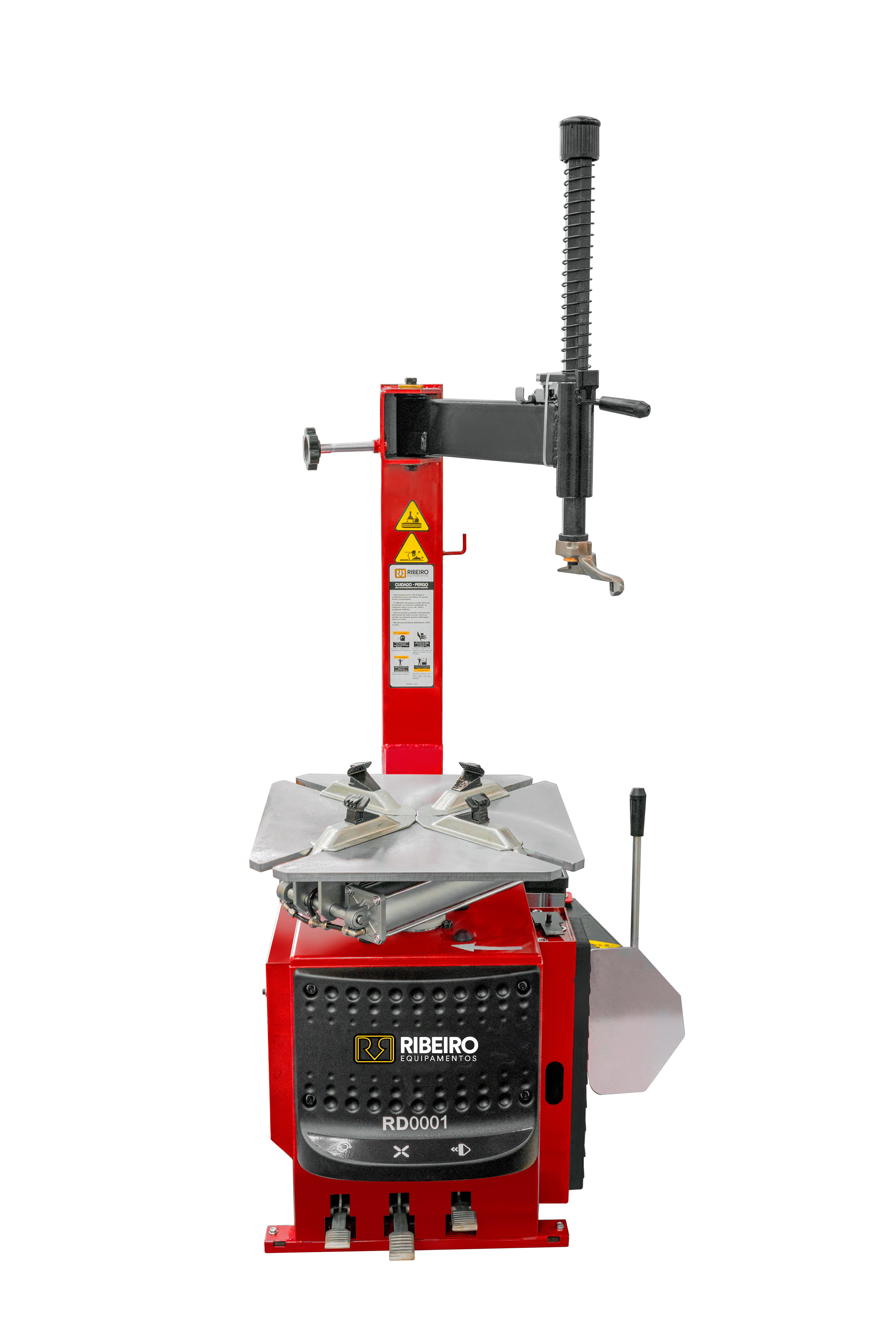 Desmontadora de Pneus Automática – Vermelha